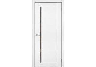 Дверь Агат 2 Эмалекс белый ДО зеркало 2000*900